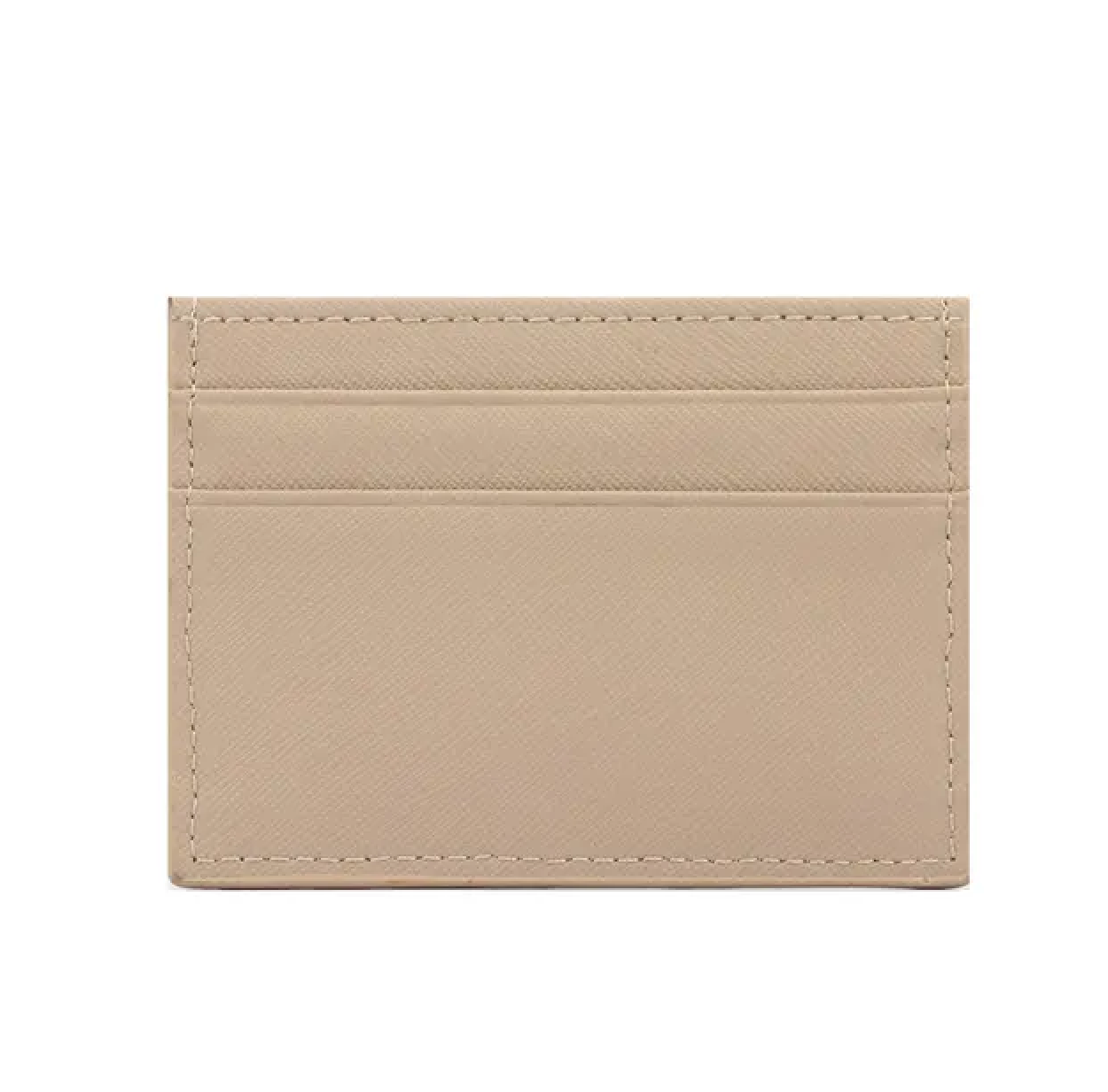Saffiano Card Holder - Goldbar