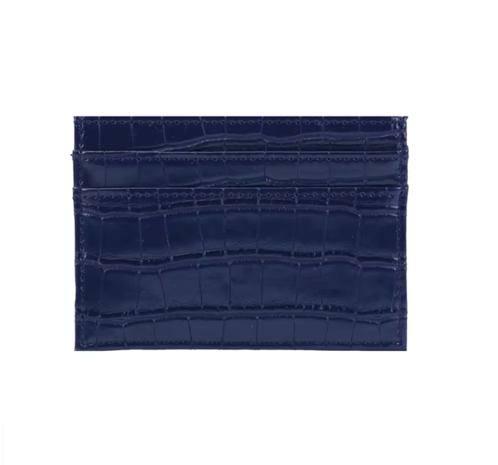 Croc Card Holder - Goldbar