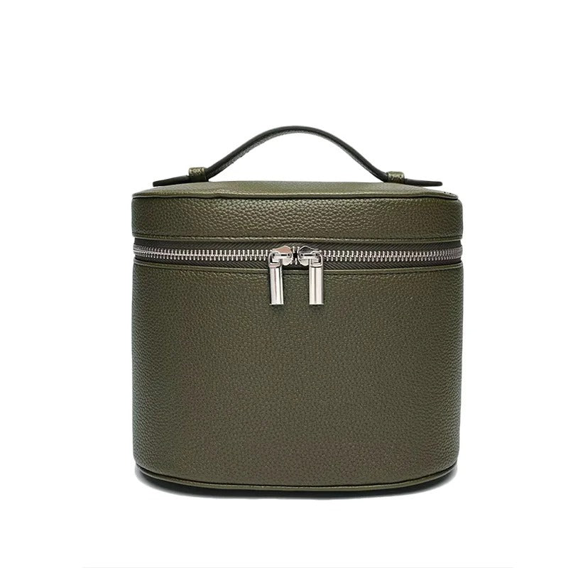 Oval Toiletry Case - Goldbar