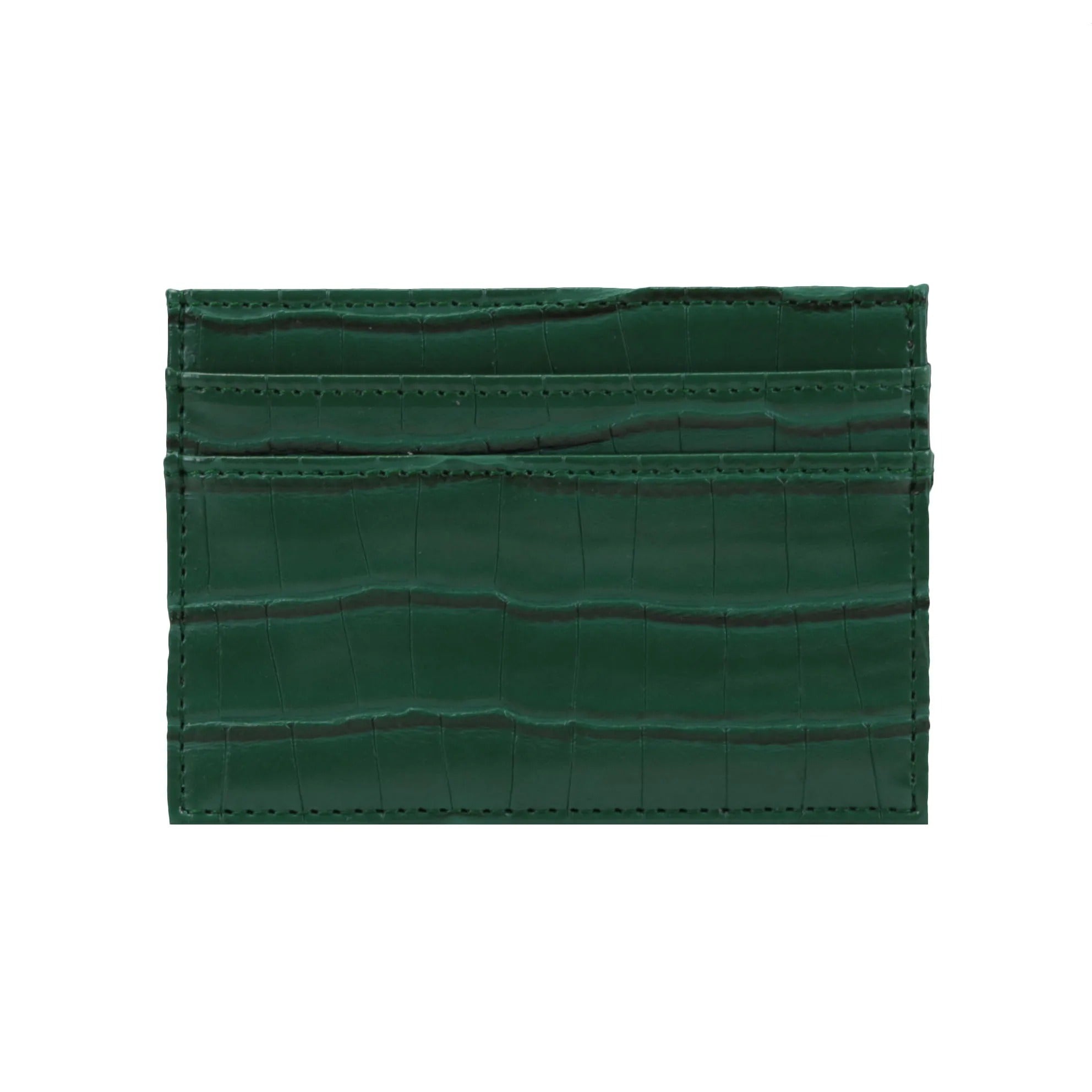 Croc Card Holder - Goldbar