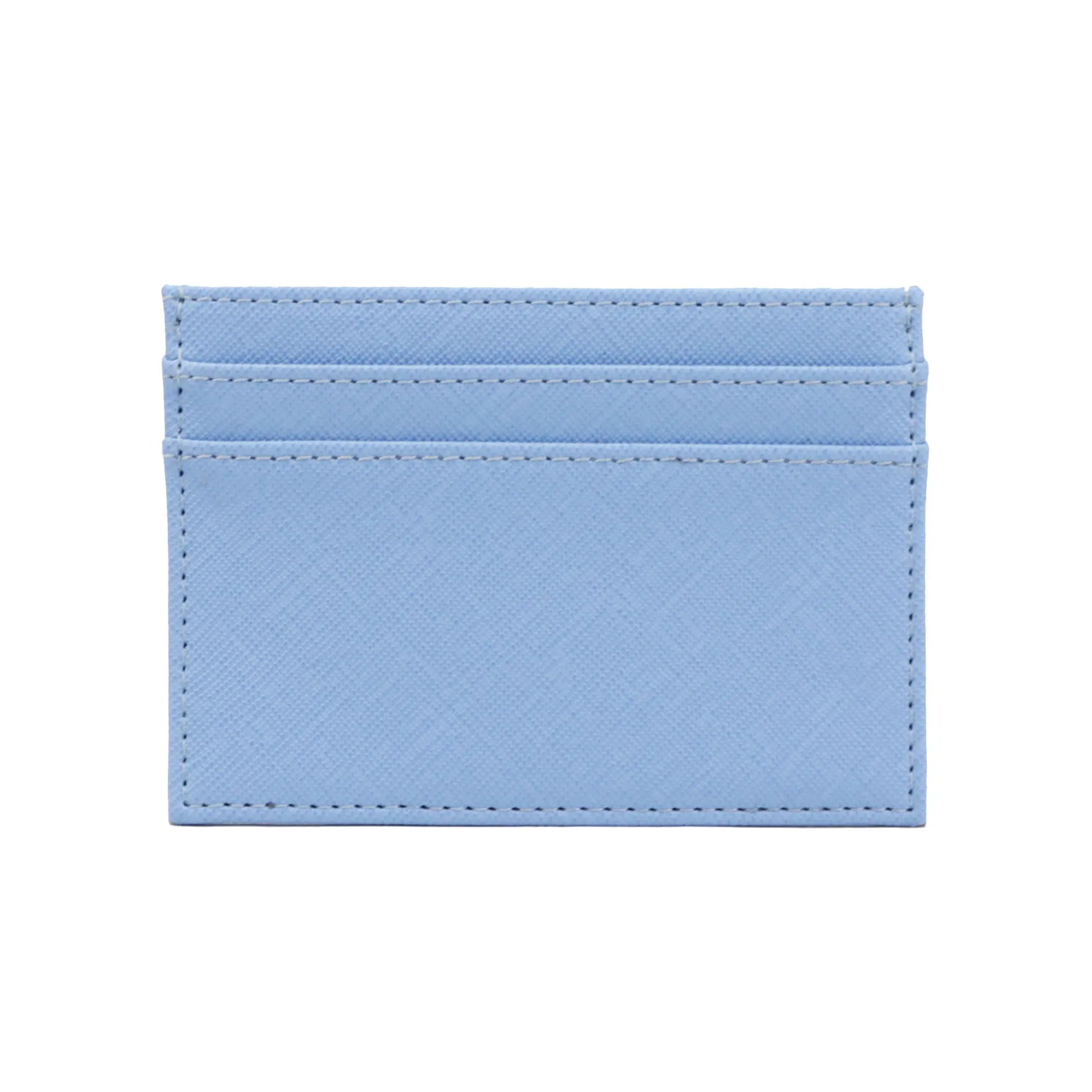 Saffiano Card Holder - Goldbar