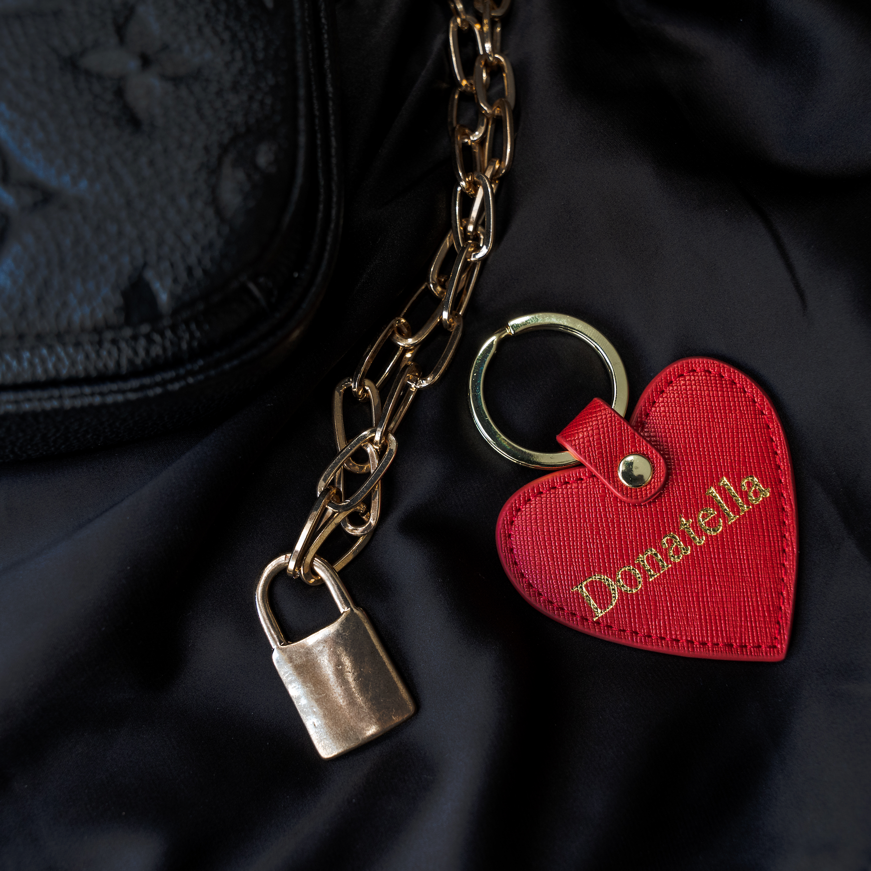 Heart Key Chain - Goldbar