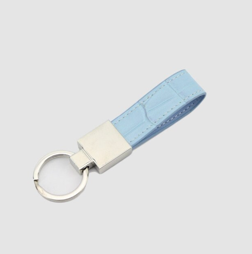 Mini Croc Key Chain - Goldbar