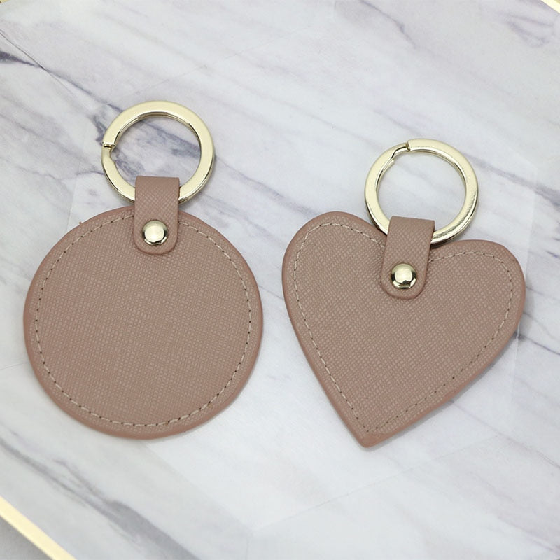 Round Key Chain - Goldbar
