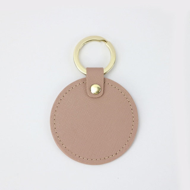 Round Key Chain - Goldbar