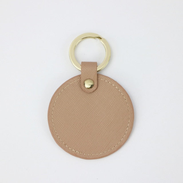 Round Key Chain - Goldbar