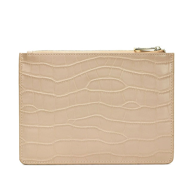 Croc Clutch Bag - Goldbar