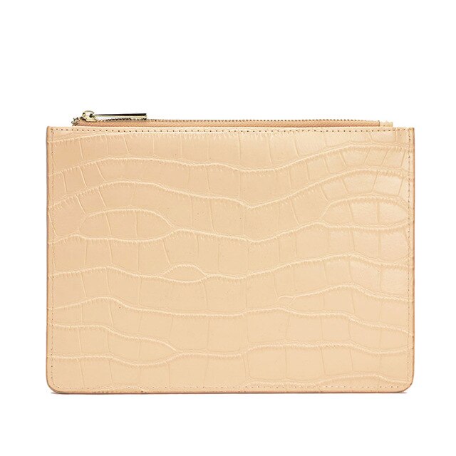 Croc Clutch Bag - Goldbar