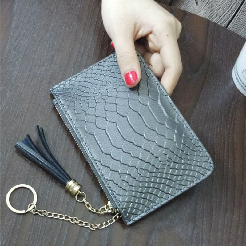 Croc Coin Purse - Goldbar