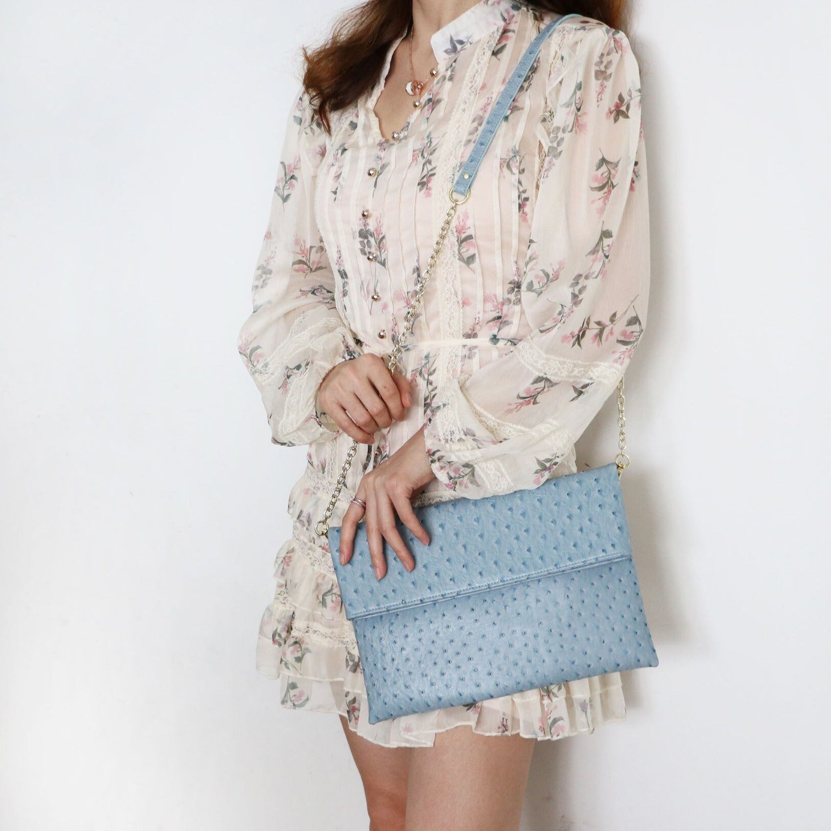 Folded Clutch Bag - Goldbar