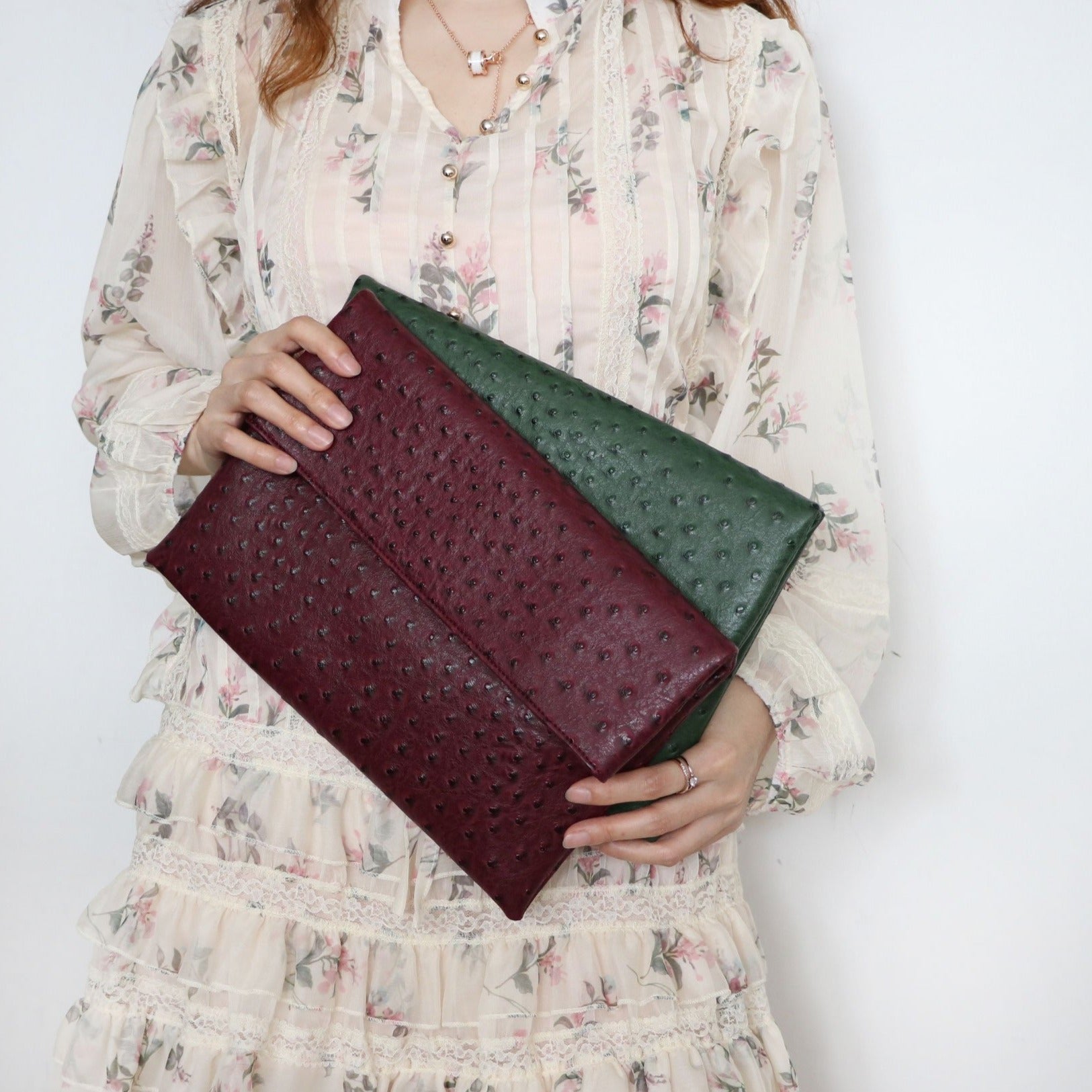 Folded Clutch Bag - Goldbar