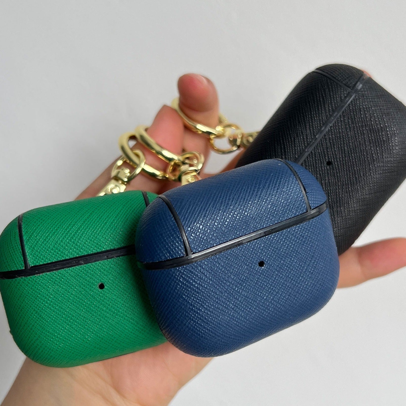 Keychain Airpods Case - Goldbar