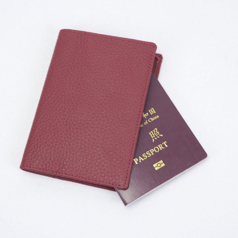 Pebble Passport Holder - Goldbar