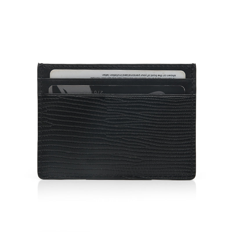 Lizard Personalized Card Holder - Goldbar