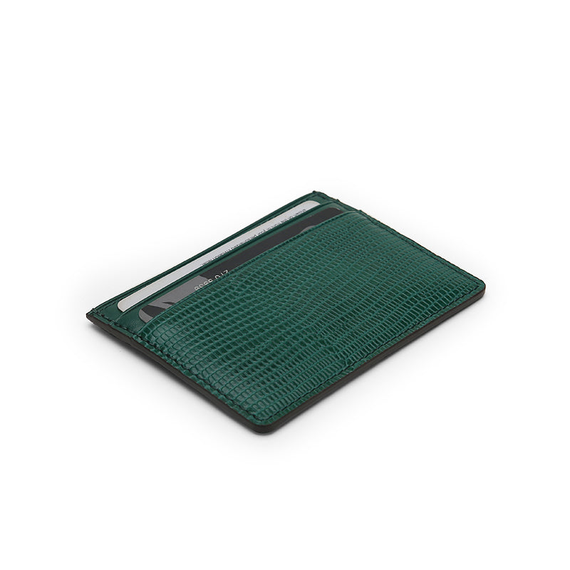 Lizard Personalized Card Holder - Goldbar