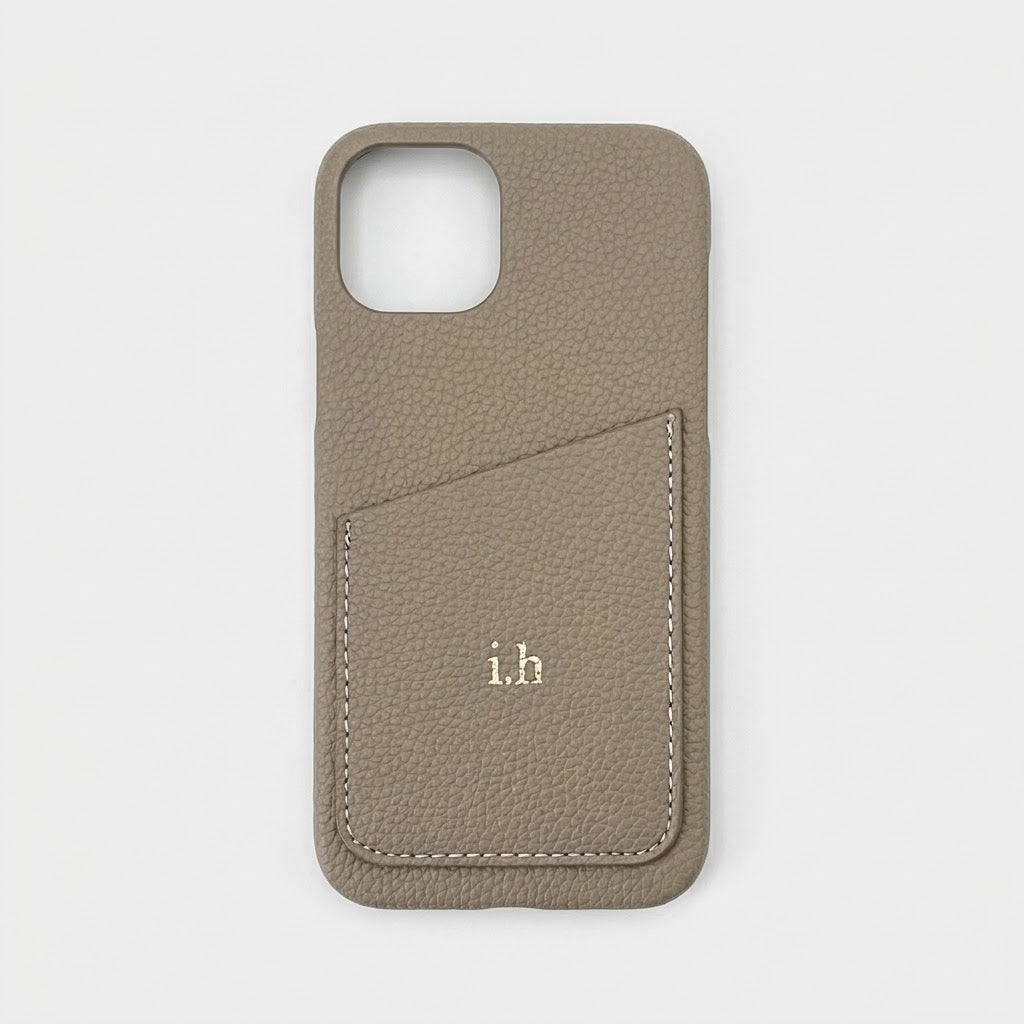 Pebble Cardholder Phone Case - Goldbar