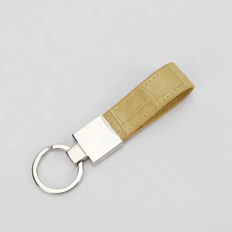Mini Croc Key Chain - Goldbar
