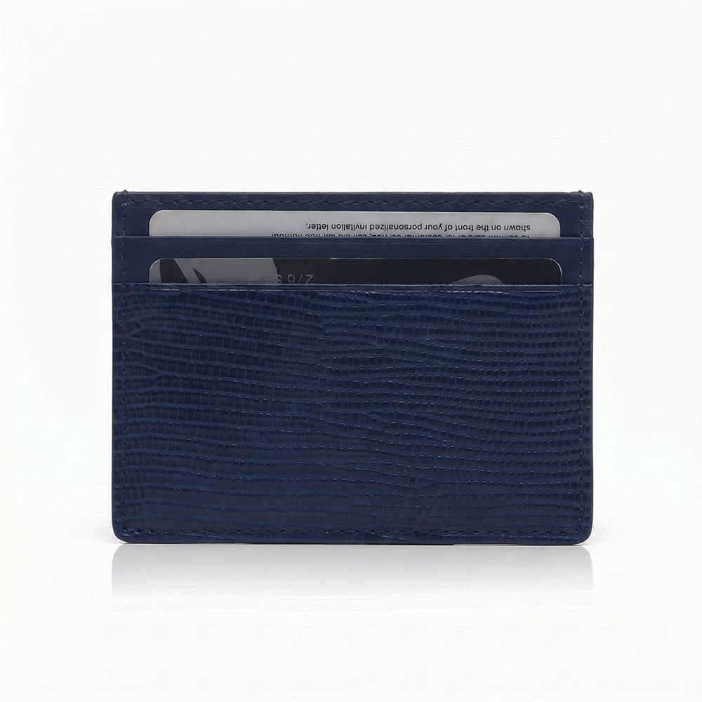 Lizard Personalized Card Holder - Goldbar