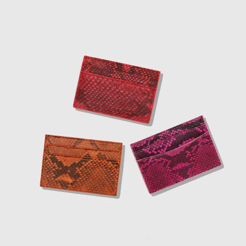 Python Card Holder - Goldbar