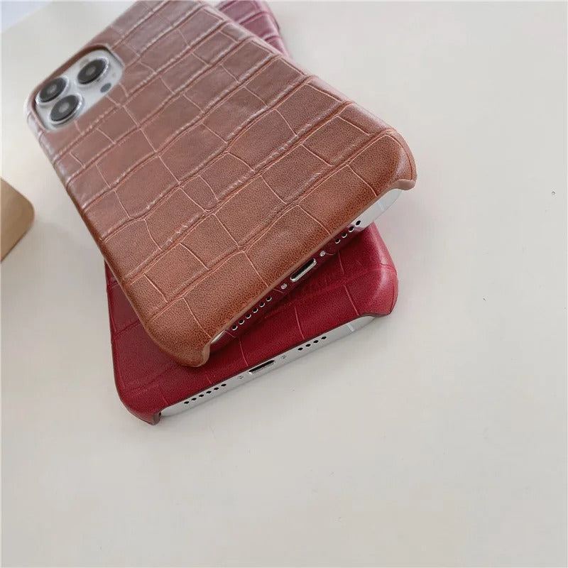 Luxe Croc Phone Case