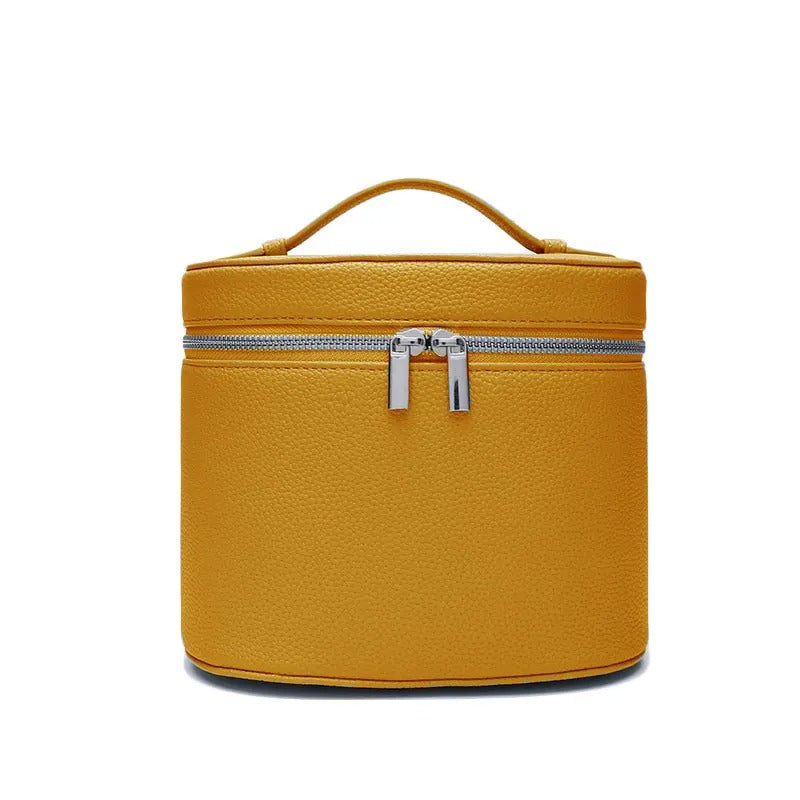 Oval Toiletry Case - Goldbar