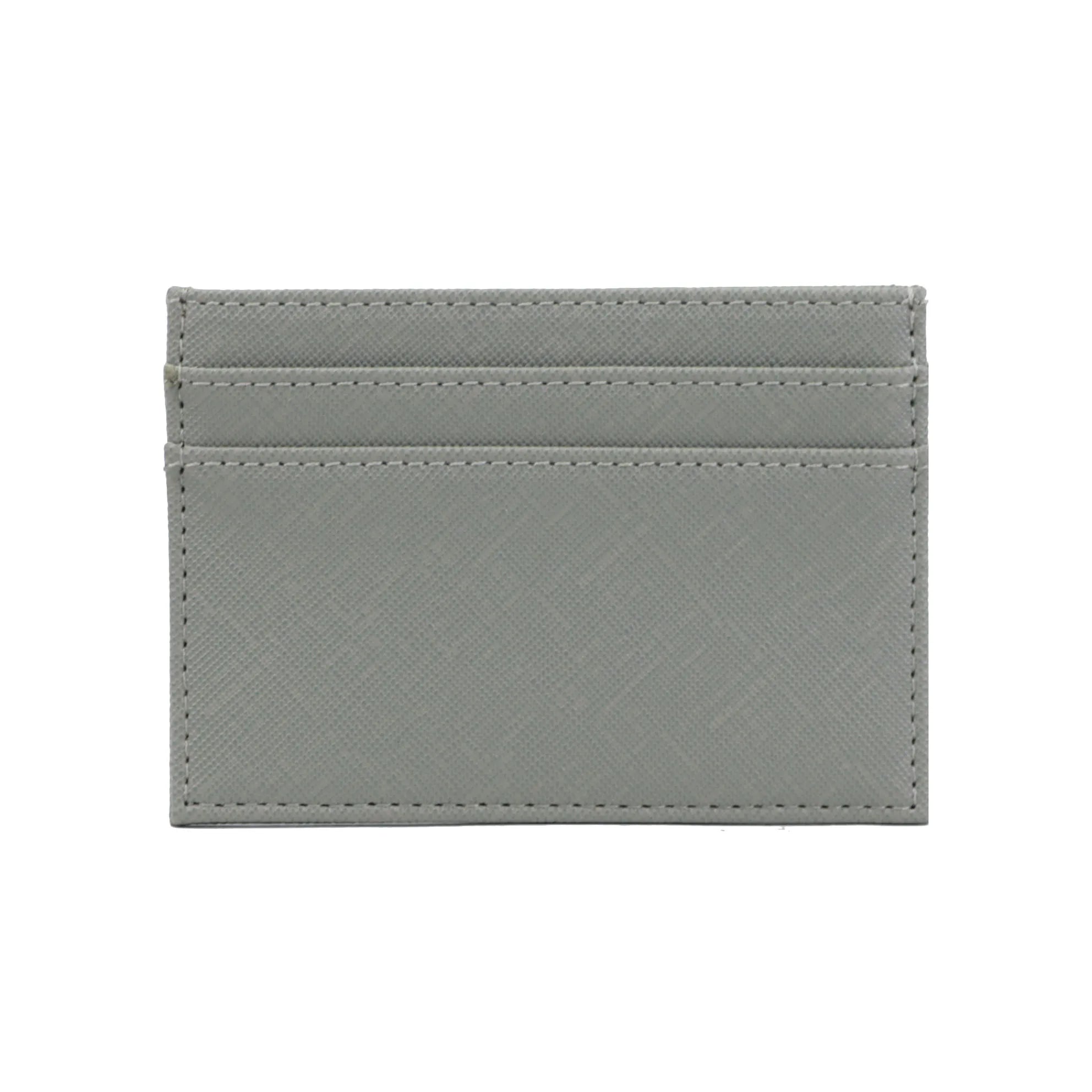 Saffiano Card Holder - Goldbar