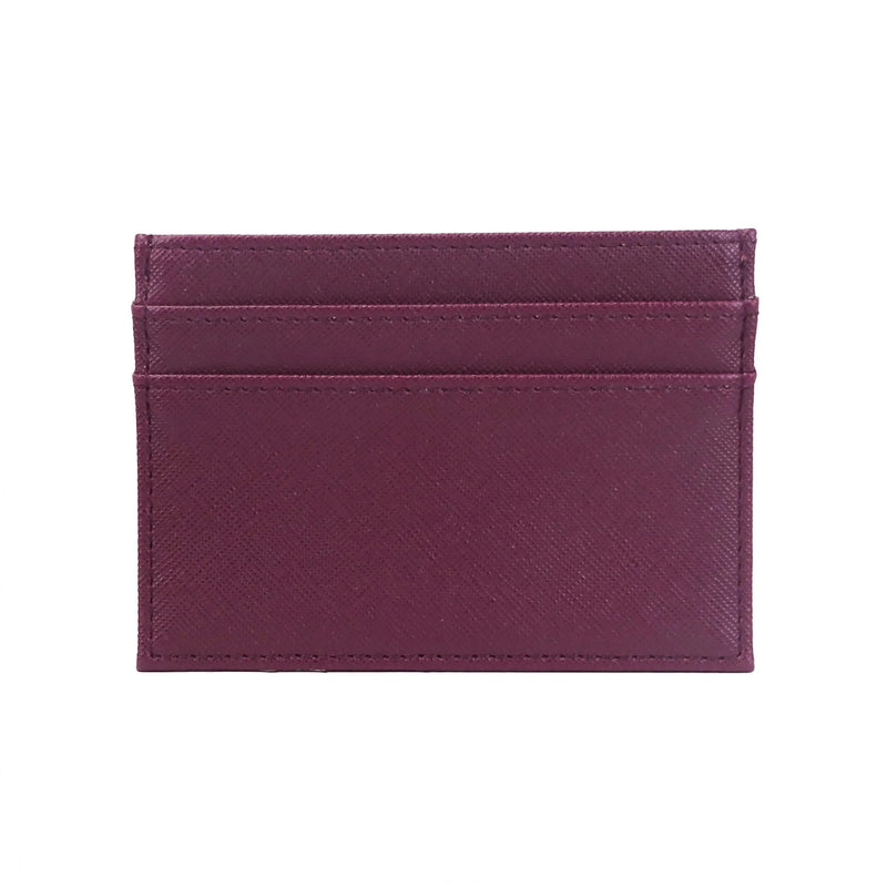 Saffiano Card Holder - Goldbar