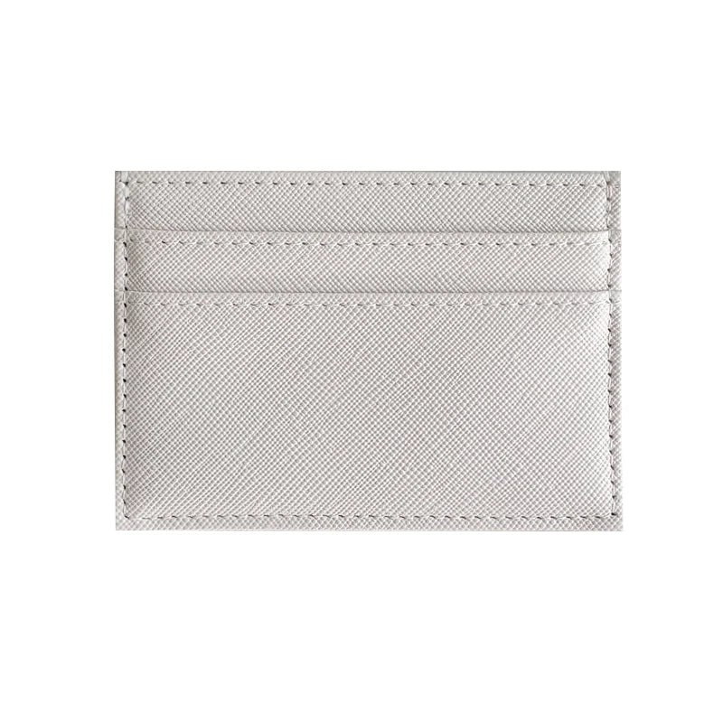 Saffiano Card Holder - Goldbar