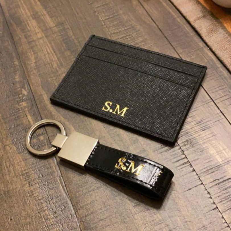 Smooth Card Holder - Goldbar