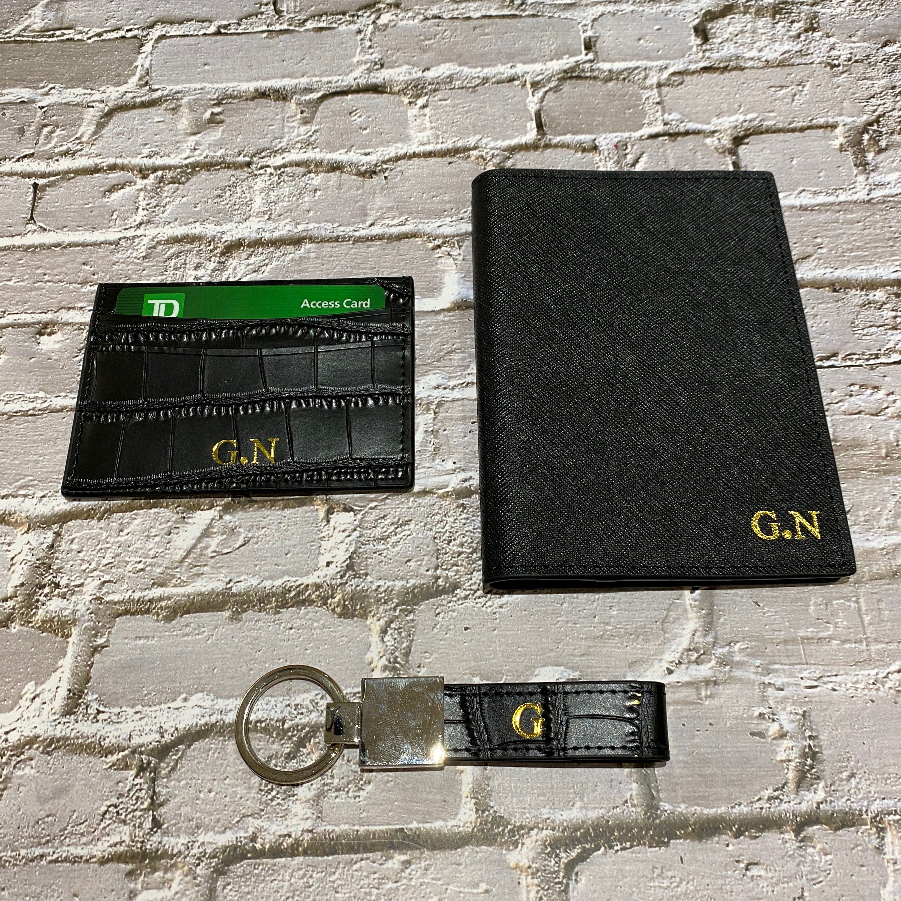 Mini Croc Key Chain - Goldbar