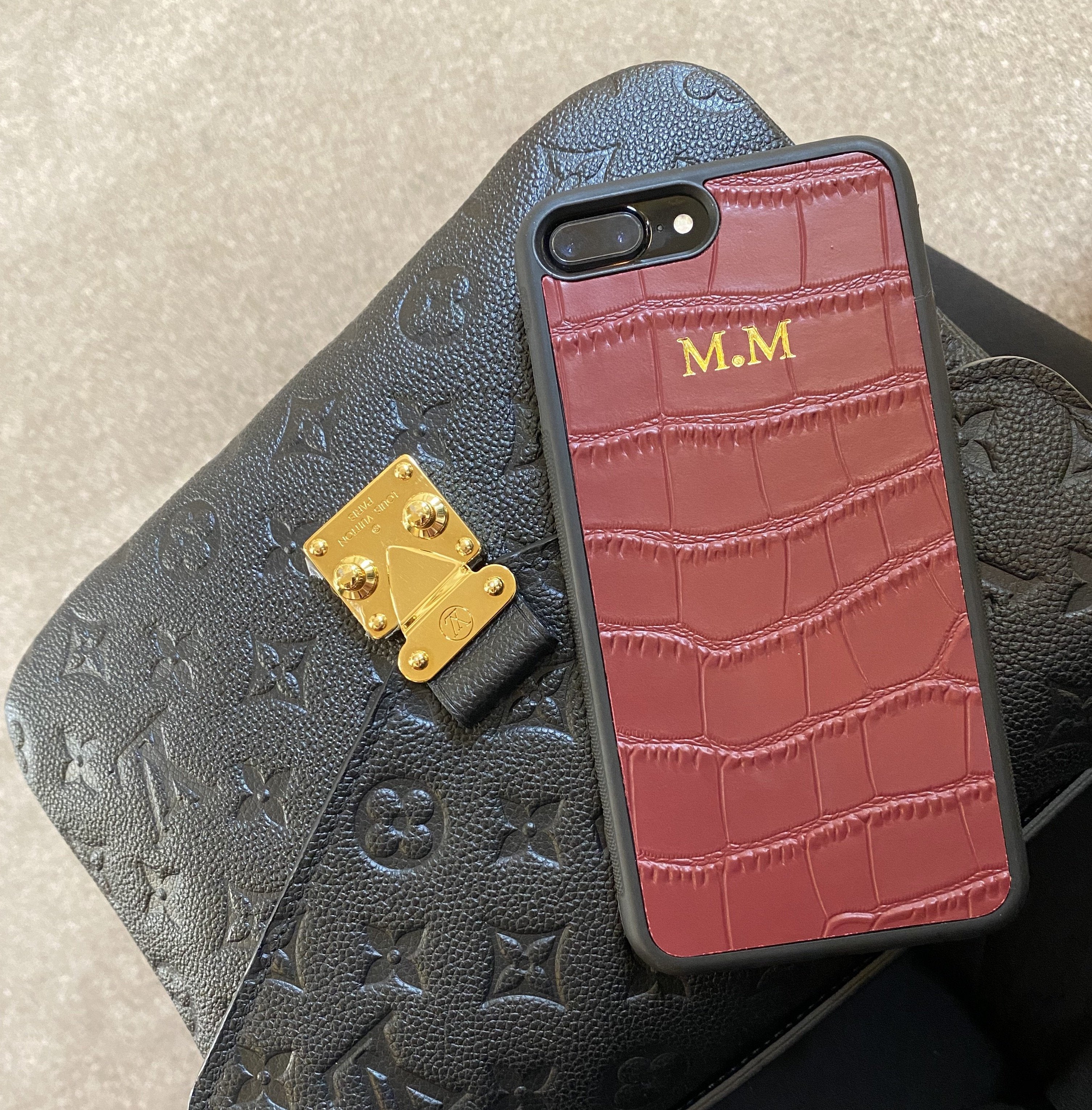 Croc Phone Case - Goldbar