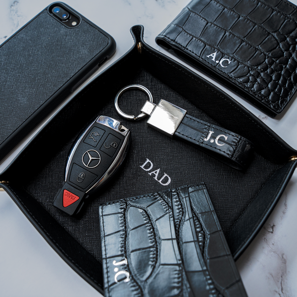 Mini Croc Key Chain - Goldbar