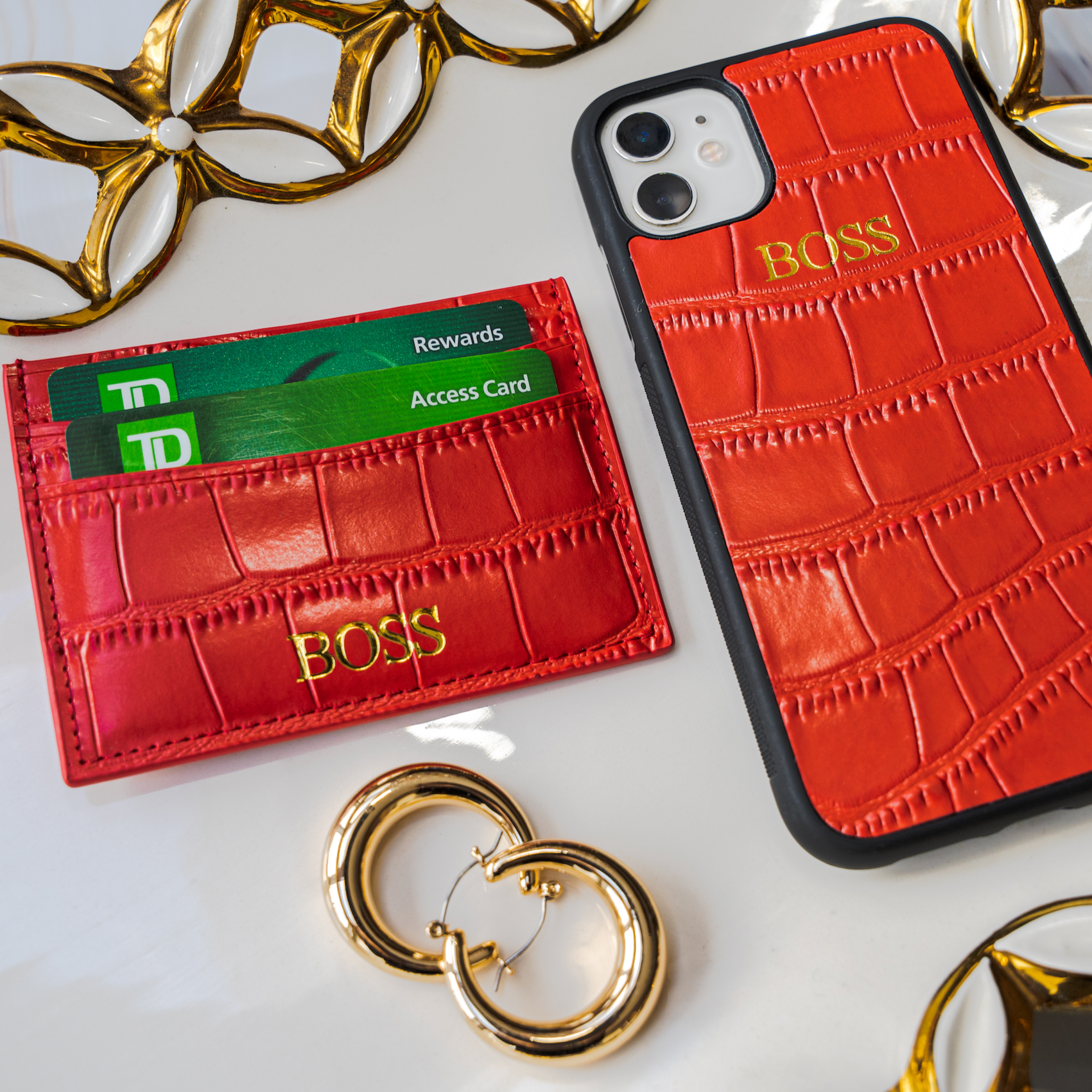 Croc Phone Case - Goldbar