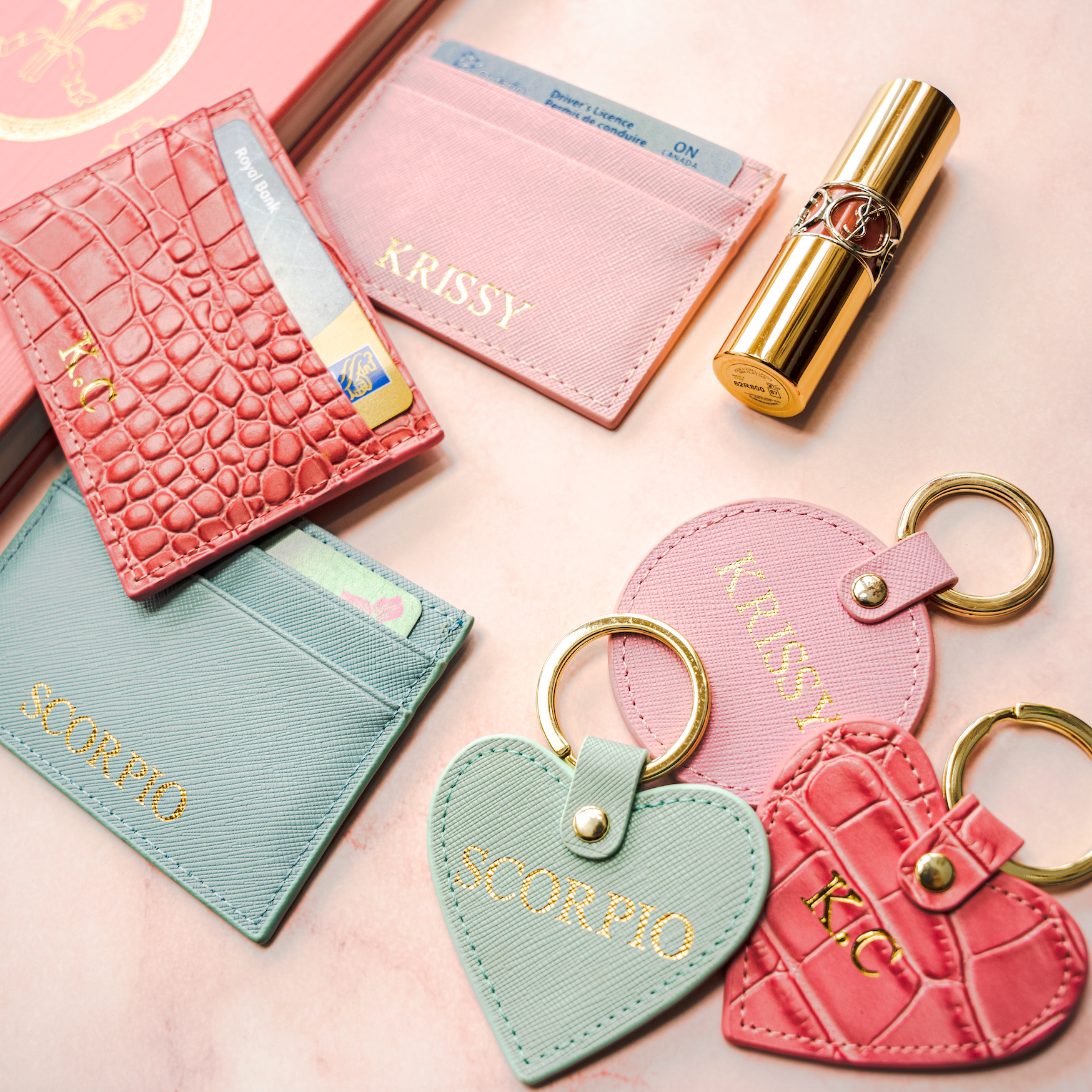 Heart Key Chain - Goldbar