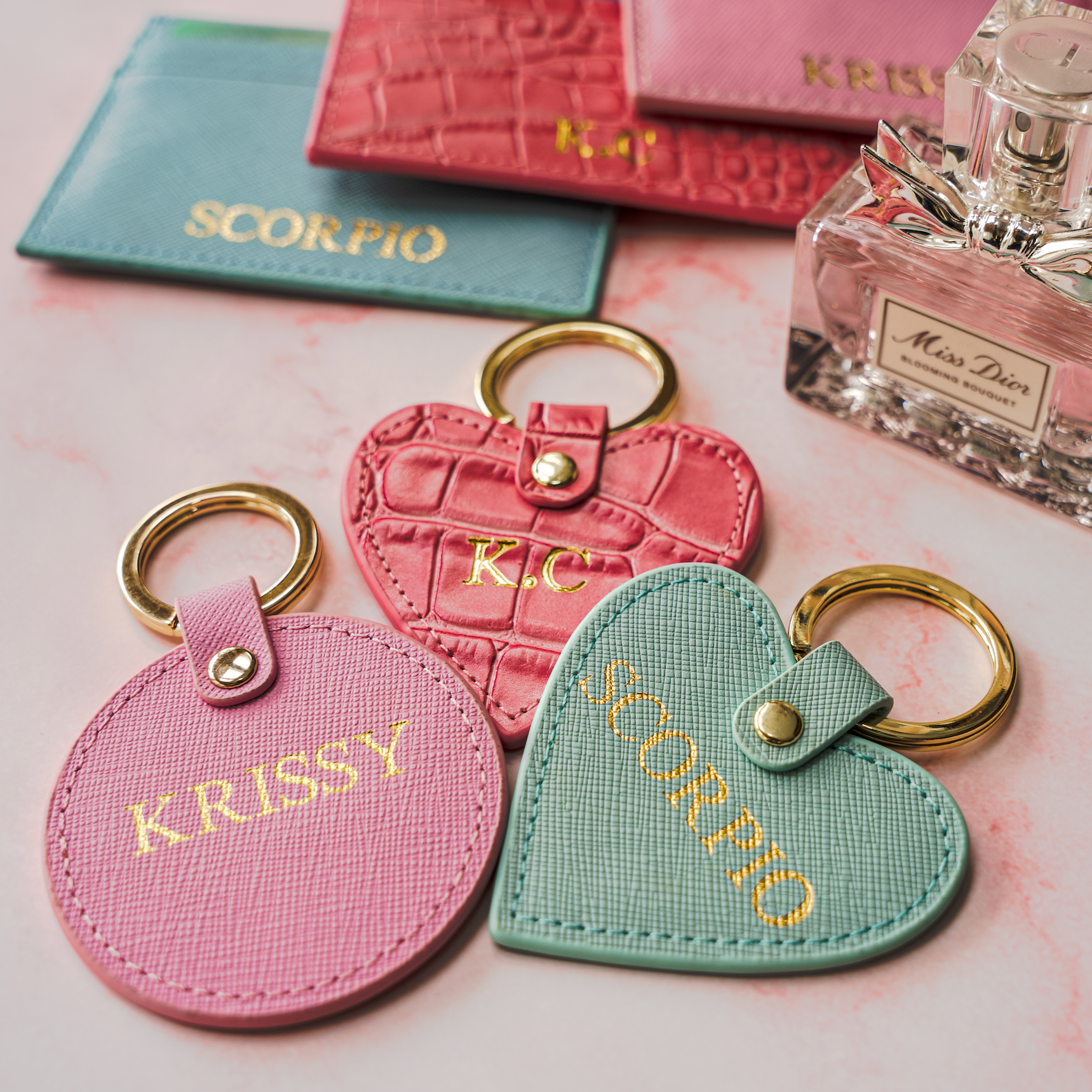 Heart Key Chain - Goldbar
