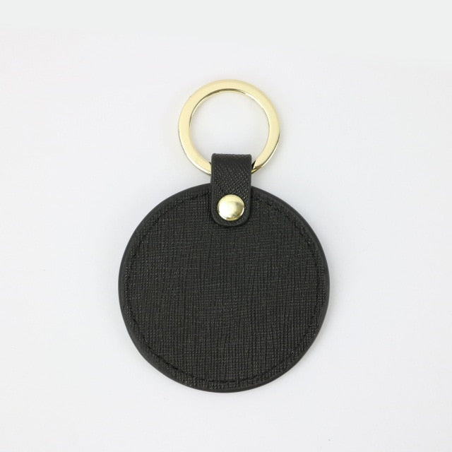 Round Key Chain - Goldbar