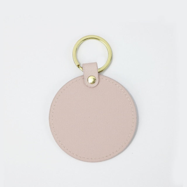 Round Key Chain - Goldbar