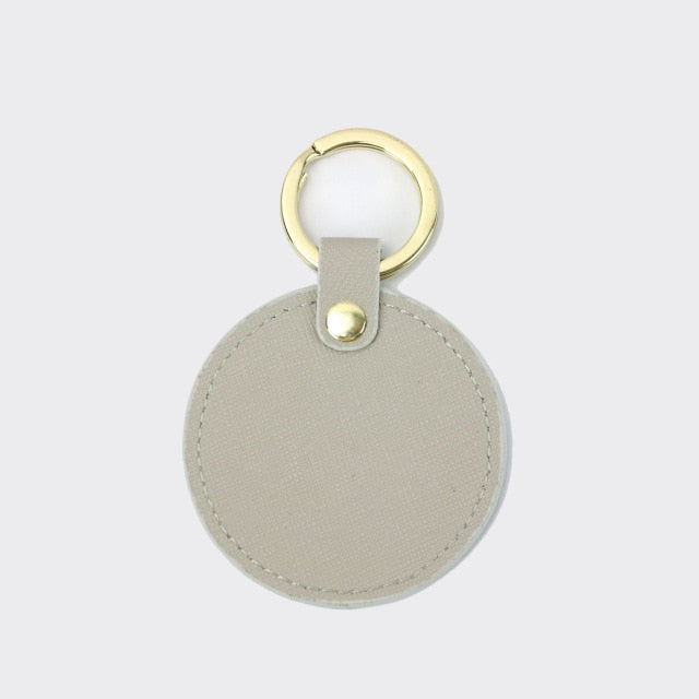 Round Key Chain - Goldbar