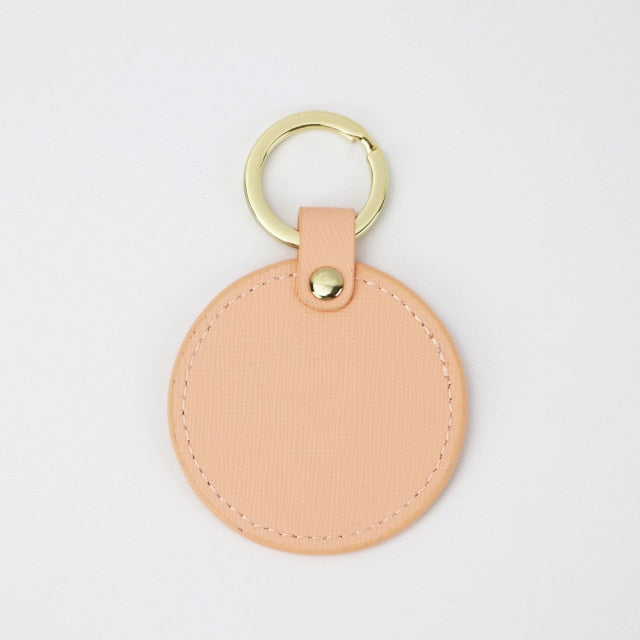 Round Key Chain - Goldbar