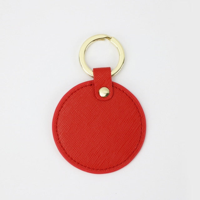 Round Key Chain - Goldbar