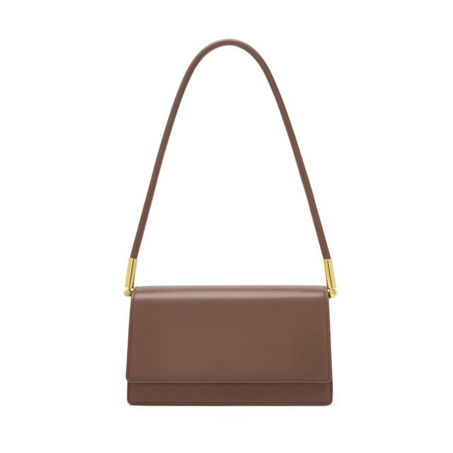 The Envelope Shoulder Bag - Goldbar
