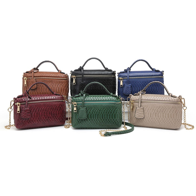 Mini Python Bag - Goldbar