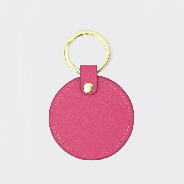 Round Key Chain - Goldbar