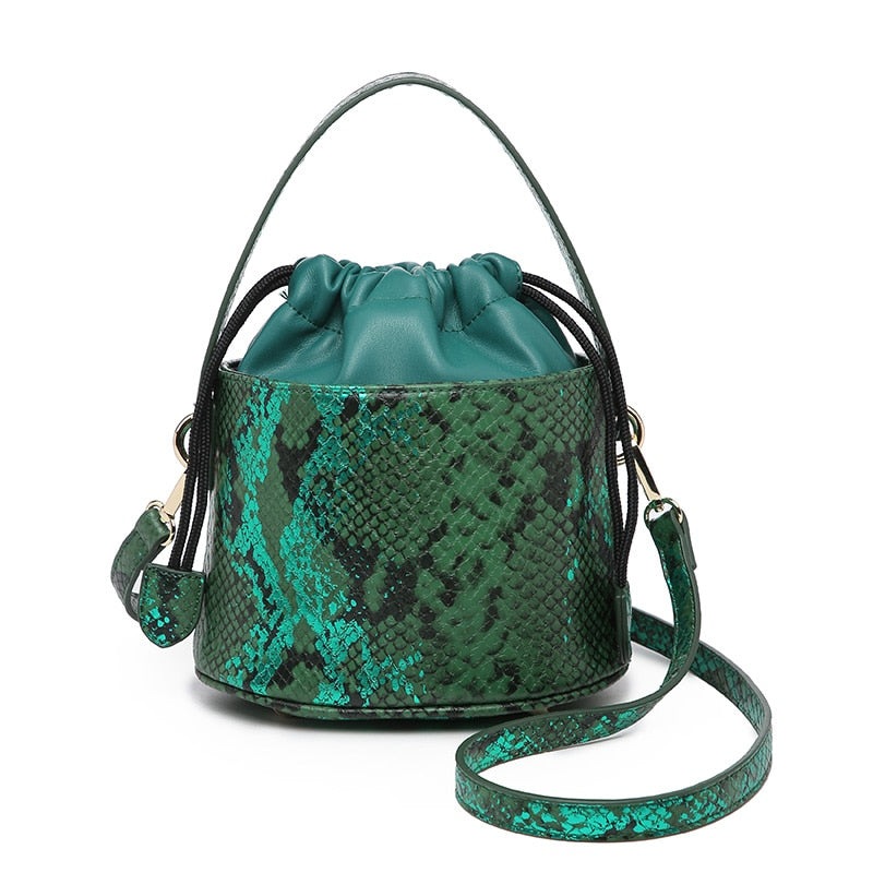 Python Bucket Bag - Goldbar