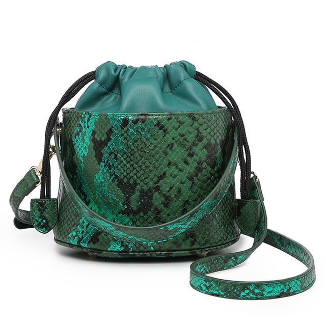 Python Bucket Bag - Goldbar
