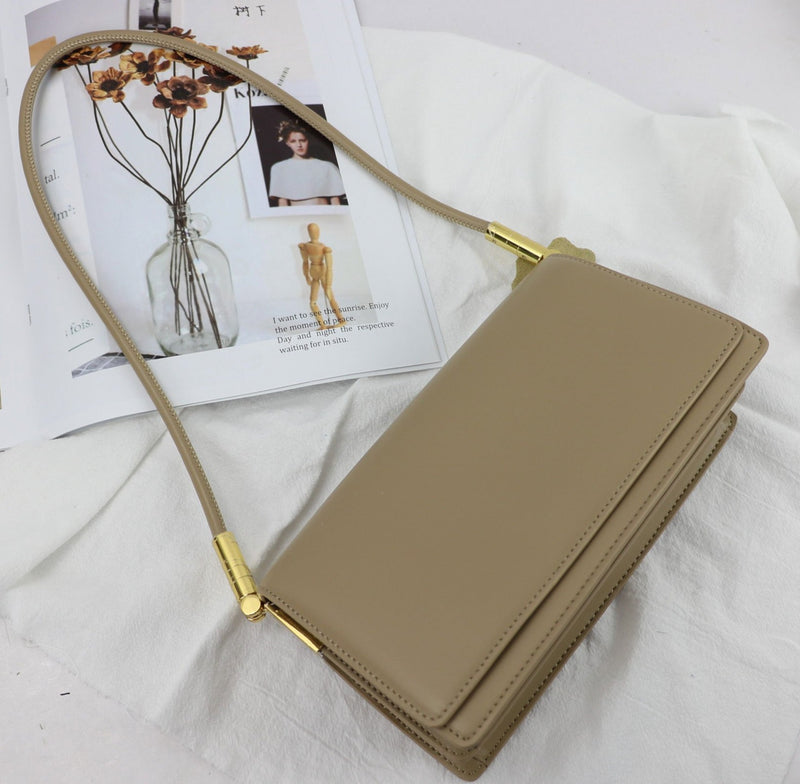 The Envelope Shoulder Bag - Goldbar