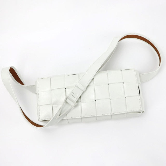 Weave Crossbody Bag - Goldbar