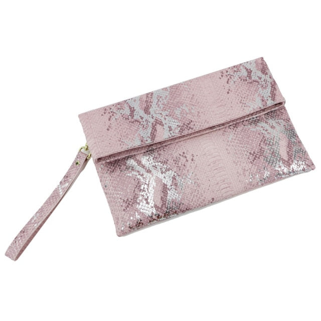 Folded Clutch Bag - Goldbar