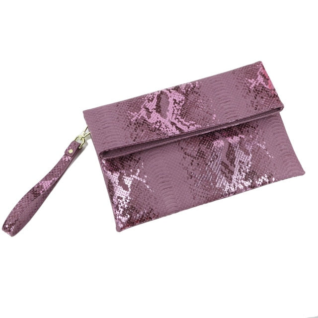 Folded Clutch Bag - Goldbar