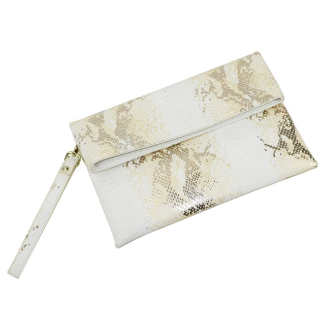 Folded Clutch Bag - Goldbar